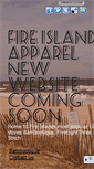 Mobile Screenshot of fireislandapparel.com